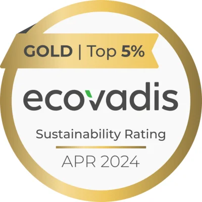 NewAge Industries achieves Gold with EcoVadis, which is a testament to our unwavering commitment to sustainability and a reduced carbon footprint.
