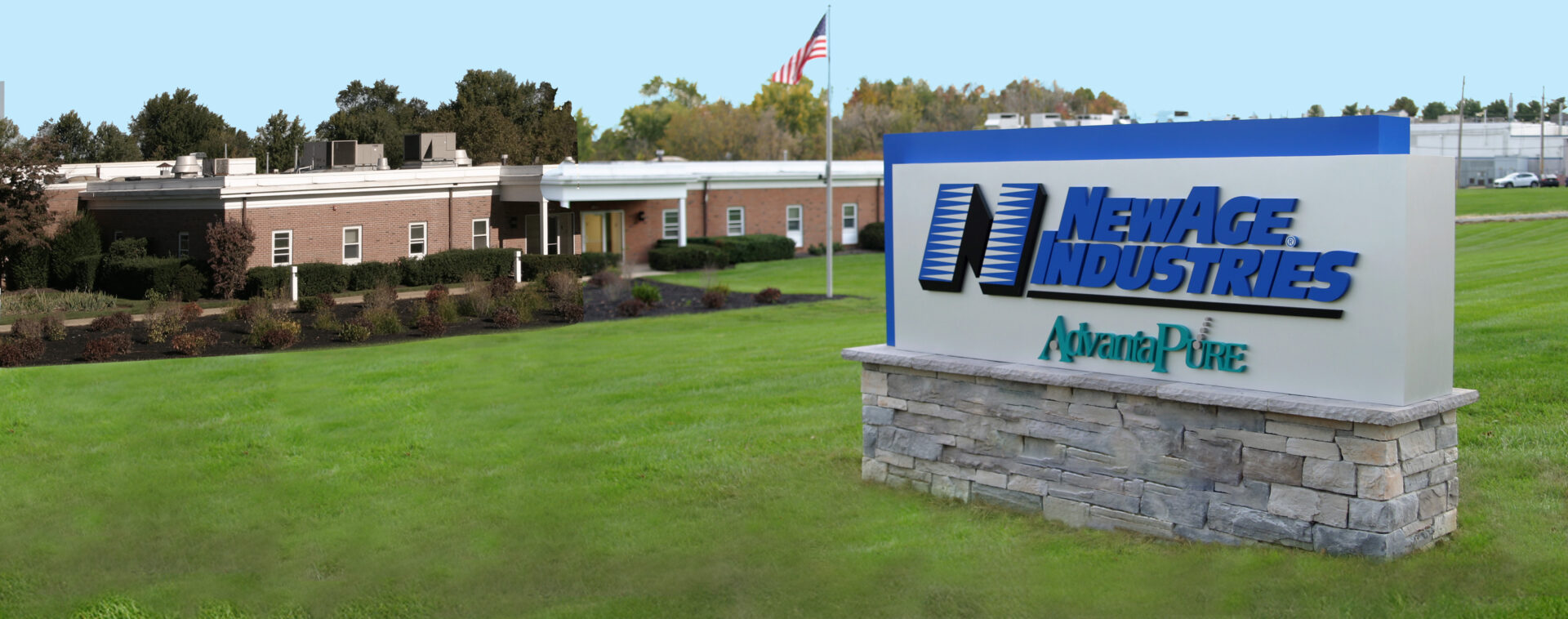 Image of building sign outside warrington facility